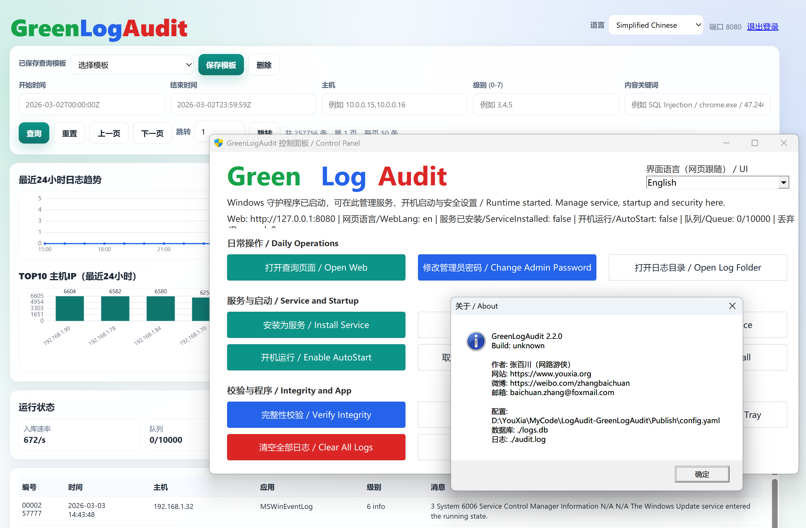 4.63MB就能跑日志审计？GreenLogAudit 绿色免费版上手实测（附下载与配置指南）